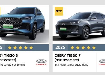 Chery TIGGO7 CSH and TIGGO8 CSH Earn Five-Star Safety Rating from Euro NCAP